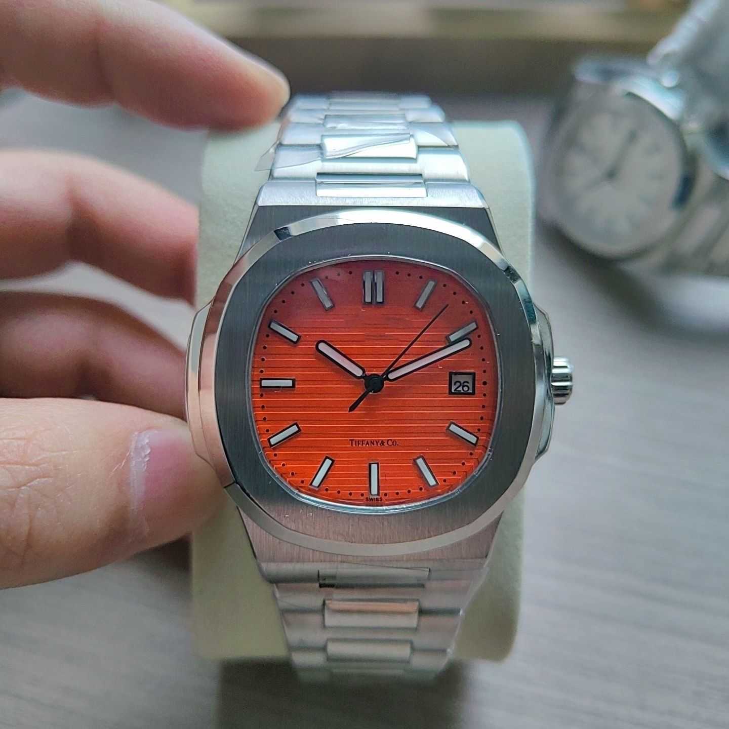 

Luxury Watches 3k 40mm 3K pp5711 8.3mm SUPERCLONE PP watch ice blue white answer sports men's three-pin automatic mechanical high-end fashion LCAW