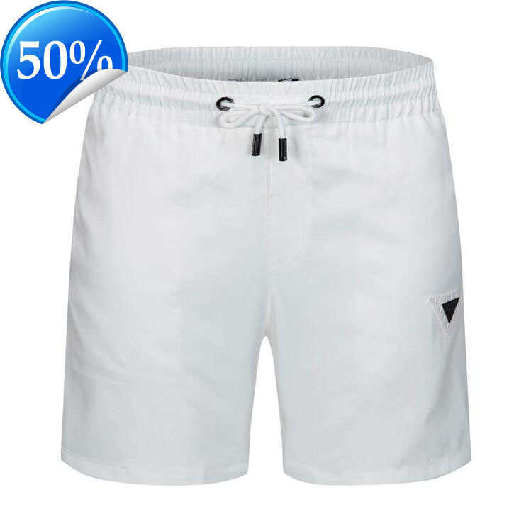 

Mens Shorts Designer Summer Men swim short Casual Sports Gym Quick Drying Man Beach Pants Black and White Asian Size #303, Brown