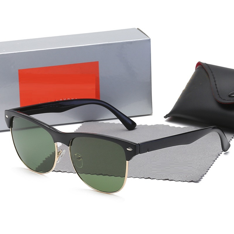 

High Quality sunglasses Vintage Pilot Brand Sun Glasses Band Polarized UV400 Bans Men Women Ben Sunglass With Box and Case 4175