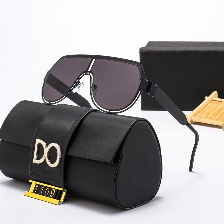 

Designer Sunglasses for Woman Mens Fashion Sun glasses Print Shield Adumbral 6 Color Optional