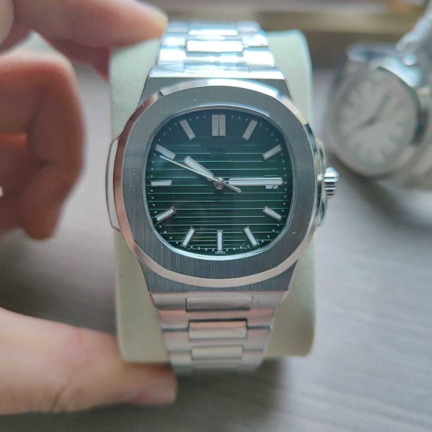 

Luxury Watches 3k 40mm 3K pp5711 8.3mm SUPERCLONE PP watch ice blue white answer sports men's three-pin automatic mechanical high-end fashion 3RRD