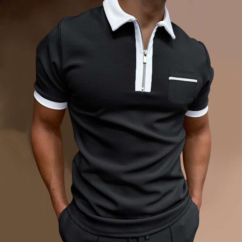 

Men Printed T-shirt Cotton Shirts Polos Summer Tees Casual T-shirts Mens Poloshirt Short Sleeve Casual Outdoor Golf Tennis Polo Buttons Tops 8IGXC, As picture 4