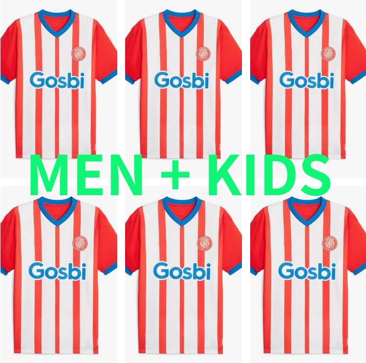 

23 24 Girona fc men kids kits soccer jerseys 2023 2024 TSYGANKOV CASTELLANOS RIQUELME STUANI ARNAU DAVID LOPEZ IVAN MARTIN football shirt top camisa de futebol shirt