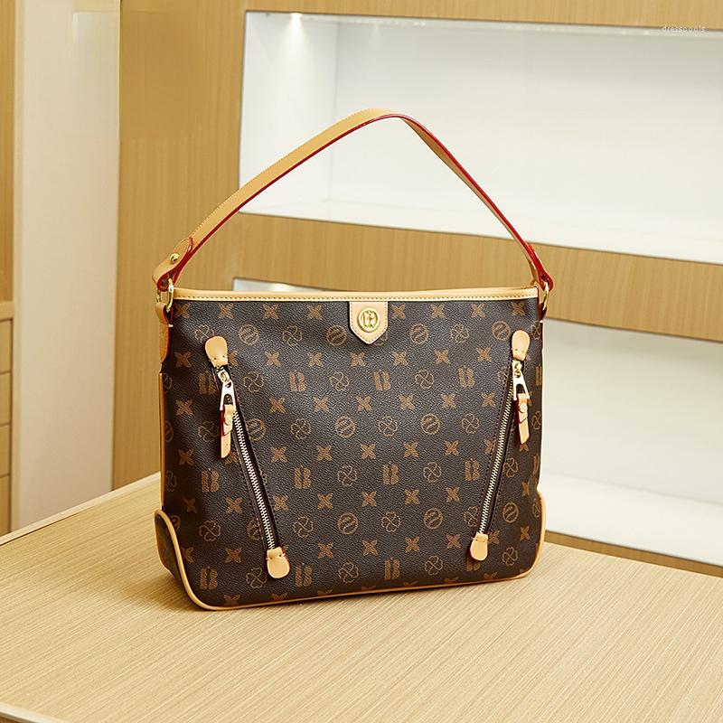 

Evening Bags Fashion Trend Underarm Bag Simple Leisure Exquisite Shoulder Business Small Women's Leather, Yellow brown