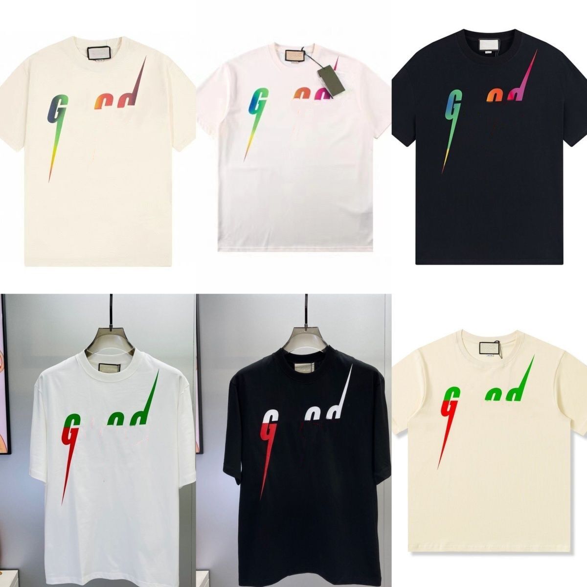 

Designer Mens women T shirts Summer Fashion Short Sleeve leisure loose High quality Cottons letter print oversize Loves tops Clothing Size S-5XL, #2