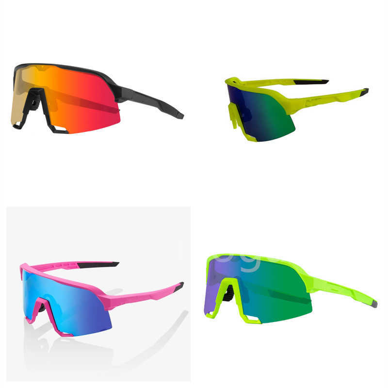 

Eyewear 100 Cycling Sunglasses Riding Mountain Goggles Mtb Man Women Outdoor Sport Polarized Sport Road 3 lens windproof Wholesale Anti Uv400 Bike Bicycle Glasses