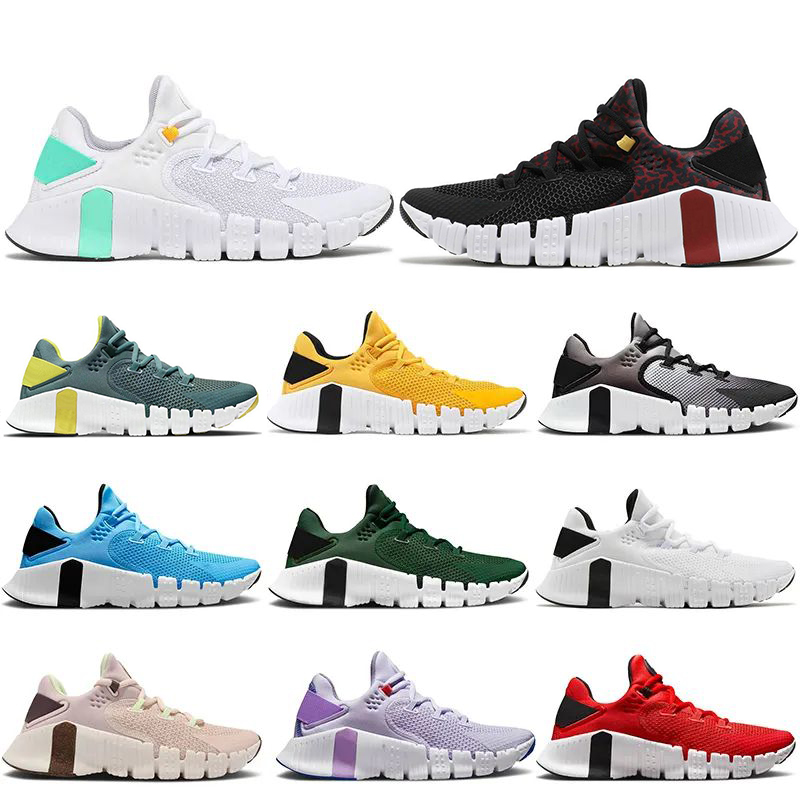 

Shoes Women Men Running Free Metcon 4 Mesh Breathable Sports Sneakers White Black Green Off Huarache Leopard Grey Desert Sand