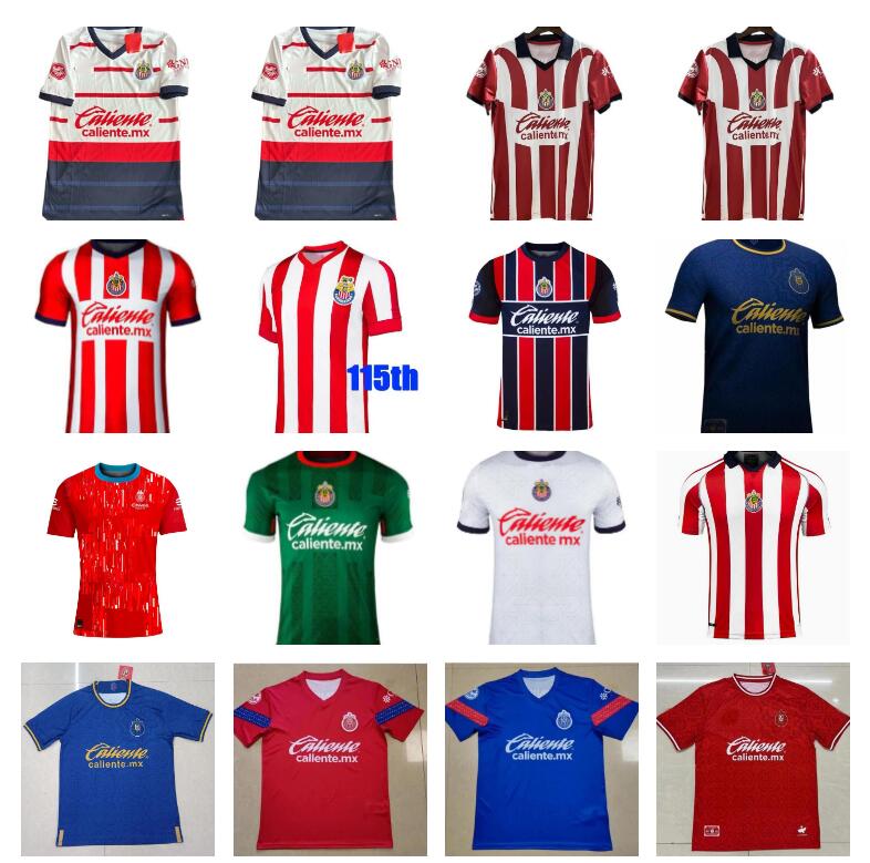 

22 23 24 Chivas de Guadalajara jerseys 2023 2024 A.ZALDIVAR CALDERON J.MACIAS BRIZUELA A.VEGA F. BELTRAN home away Alvarado HOMBRE ESPORTS football shirt