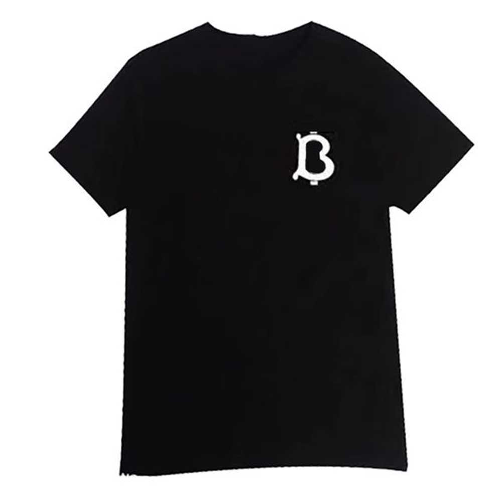 

Mens Designer t shirt Clothes Letter Printing Black White Cotton Casual Tees Short Sleeve Streetwear European and American Size 1A5K