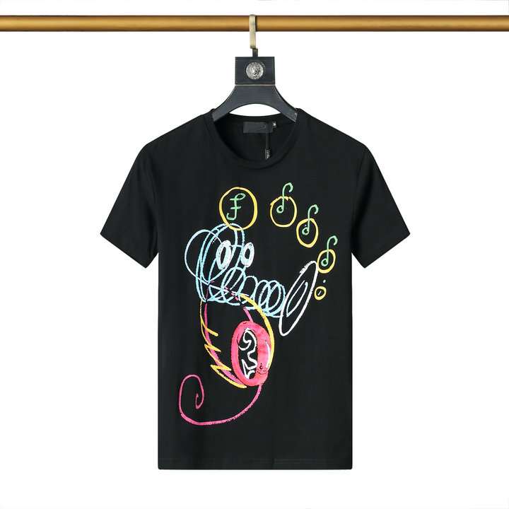 

2023 fashion menswear designer t-shirt men's casual t-shirt round neck classic letter short sleeve men's street hip hop trend t-shirt size M-3XL, 01