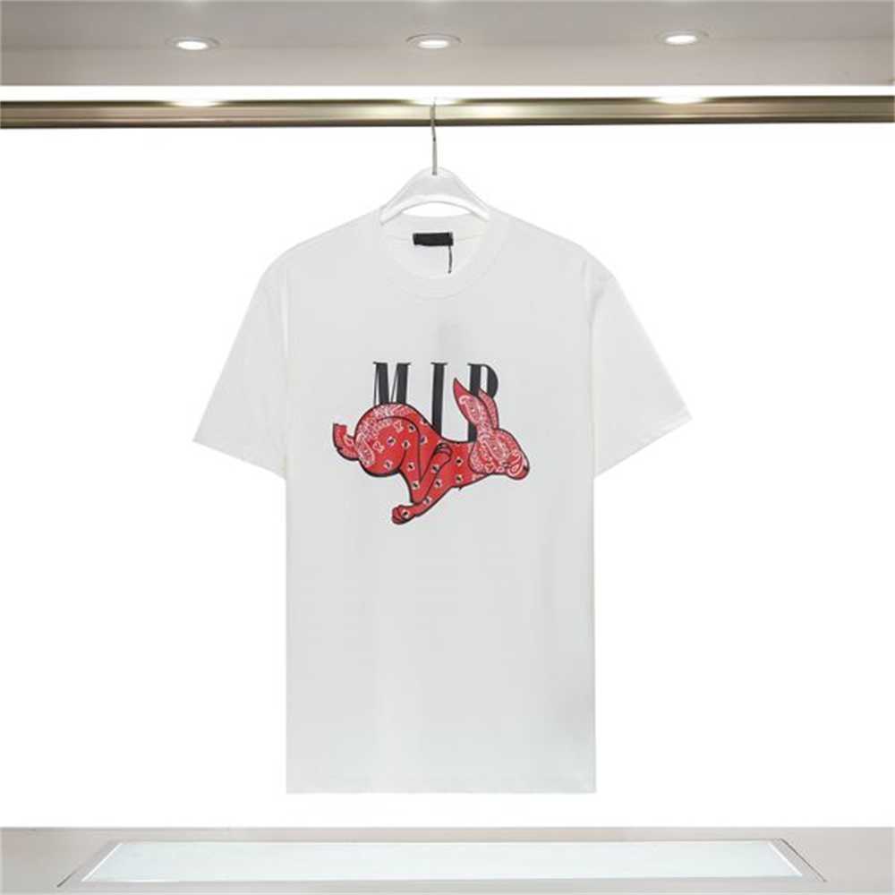 

2023 Mens Womens Designers Streetwear T Shirts Men Luxurys Fashion Letter Pattern Print Tshirts Summer Short Sleeved Tshirt Loose Tees Plus Size S-XXXL KJ4V