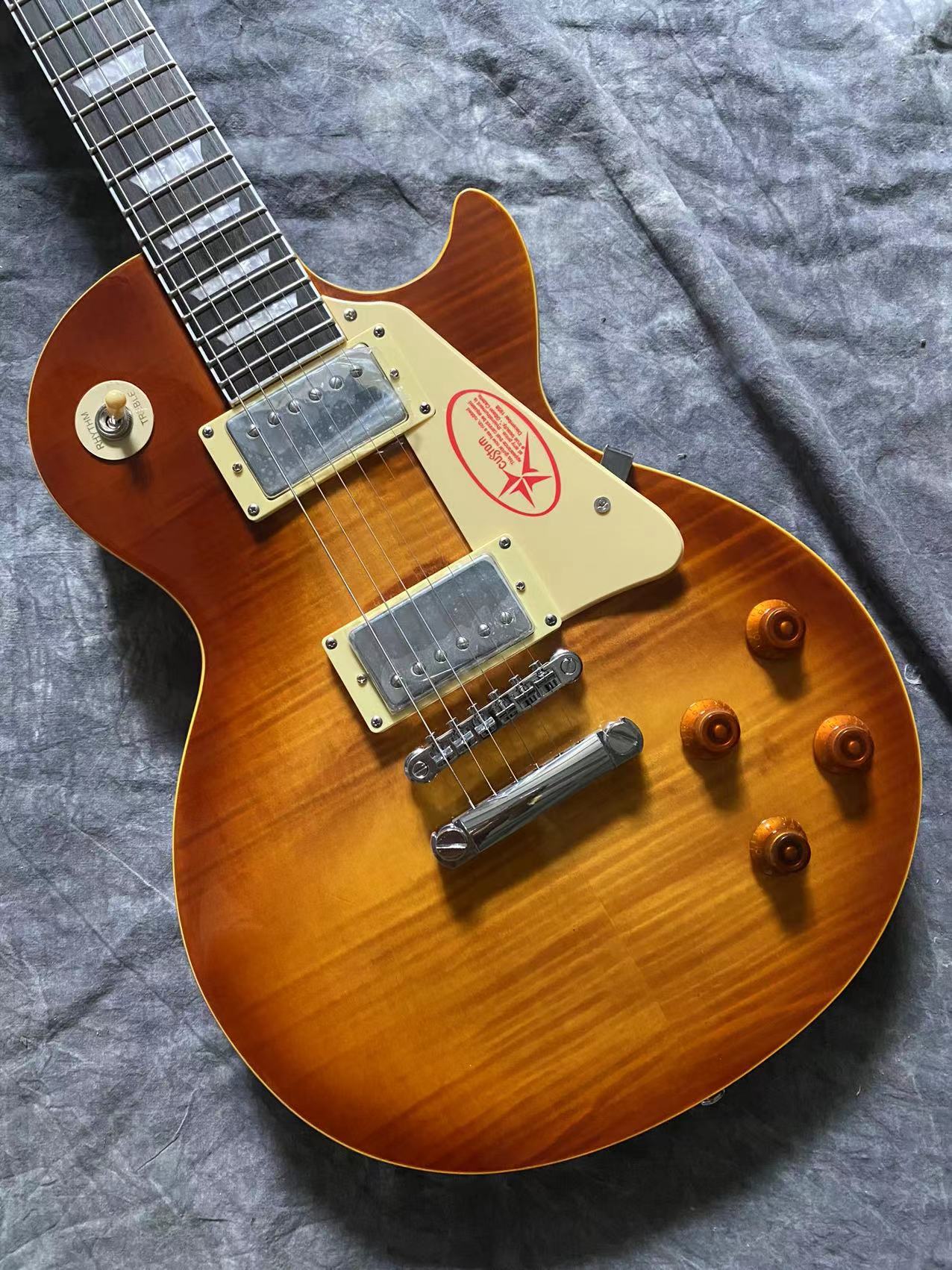 

Custom Shop VOS LP Electric Guitar, standard guitar with ebony fretboard