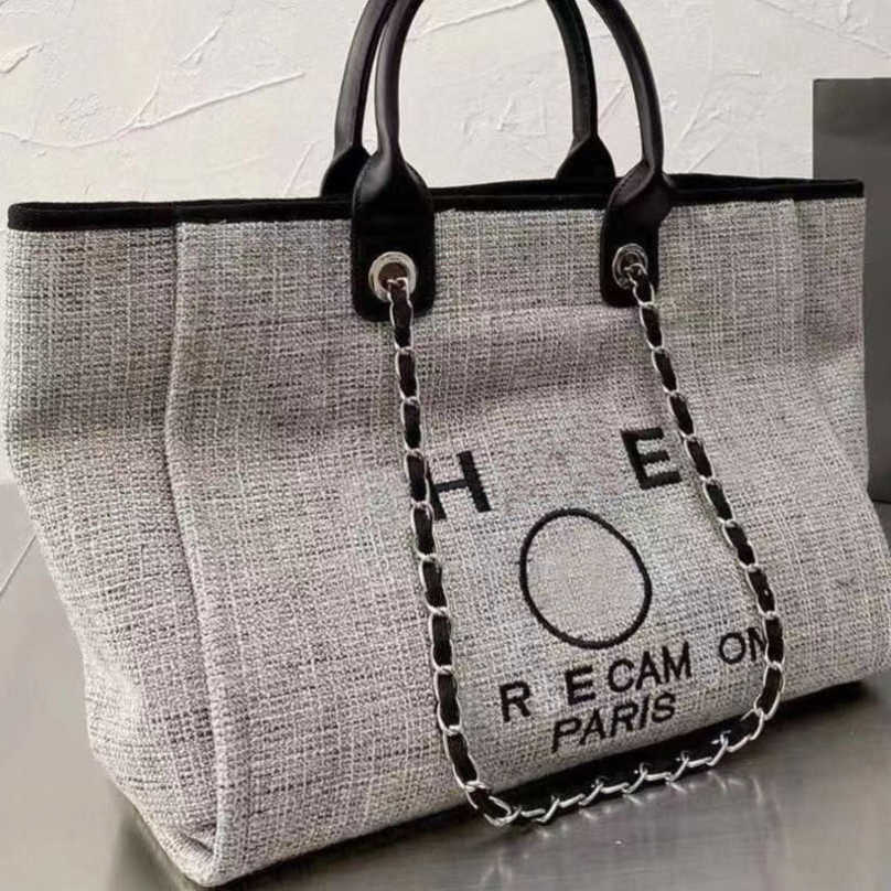 

Luxury Women's Classics Hand Bags Embroidered Brand Handbag Female Pearl Beach Bag Big Shopping Ladies Small Backpacks Canvas Chain Backpack Evening Handbags DFEL