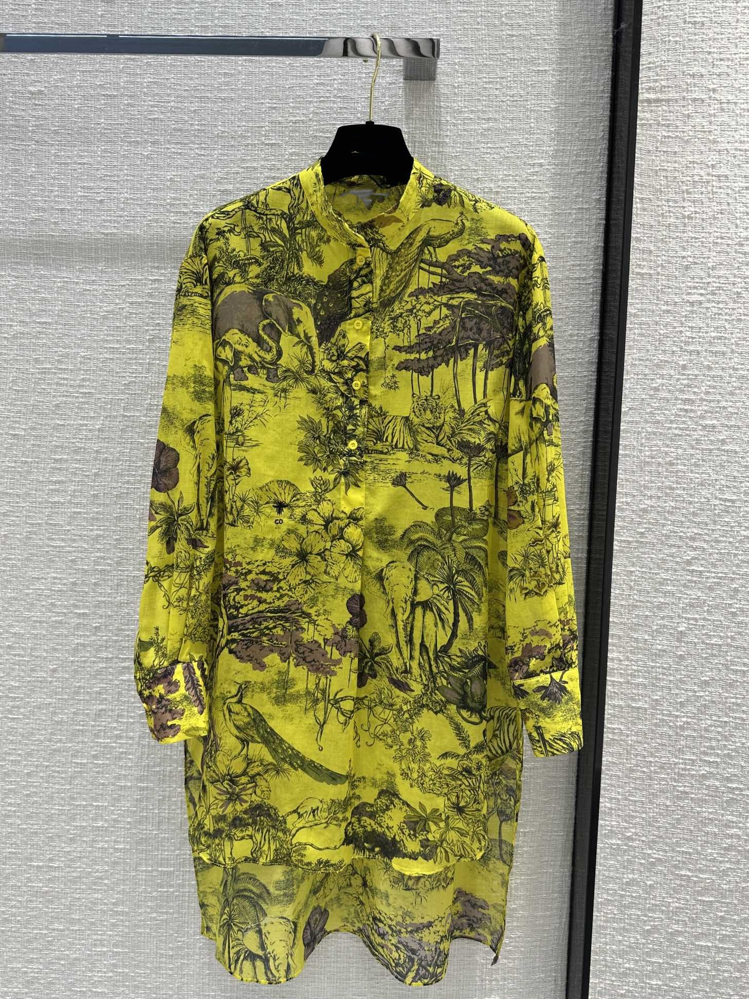 

Casual Dresses European Fashion Designer Dress 23 Early Autumn New Print Pattern Long Sleeve Shirt Skirt, Red