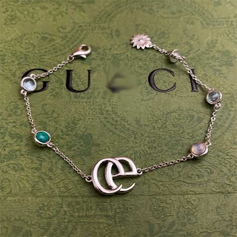 

60% off designer jewelry necklace ring versatile 925 bracelet classic Turquoise mother of pearl shell mutual Bracelet