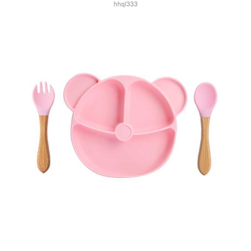 

Zabl 42fs Cups Dishes Utensils Baby Feeding Set Bpa Free Baby Silicone Tableware Waterproof Solid Color Dinner Plate Sucker Bowl and Spoon Fork for Children Aa230413