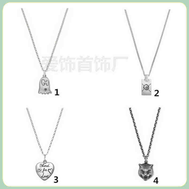 

70% off designer jewelry bracelet necklace ring Accessories love fearless elf made old Animal Head Pendant men's women's