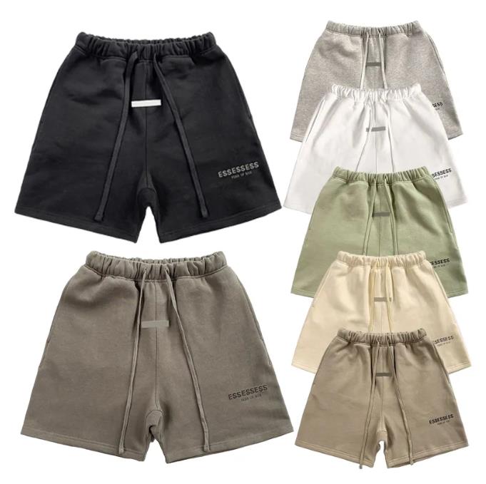 

Mens Womens Designer essentail shorts Clothing Apparel essen Unisex Shorts Cotton Sports Fashion Short Street Style Tide Knee Length essent shorts, 11