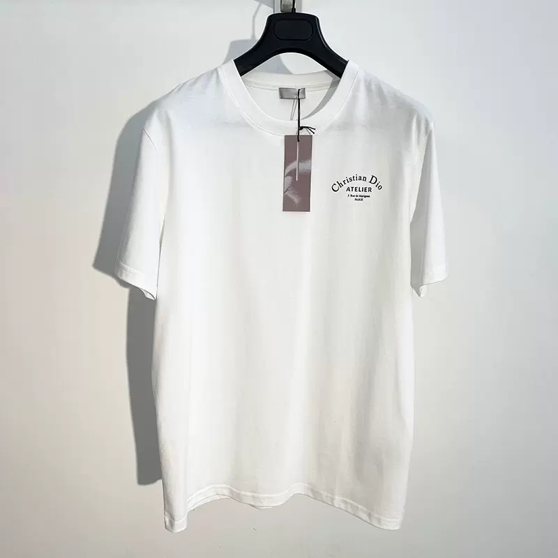 Men's T Shirts Classic Alphabet Slogan Crewneck Printed Short Sleeve Fashion Simple Loose T-Shirt For Men And Women-image-837675532