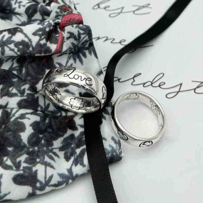 

70% off designer jewelry bracelet necklace Year's personalized birds flowers love winter clothes versatile couple ring