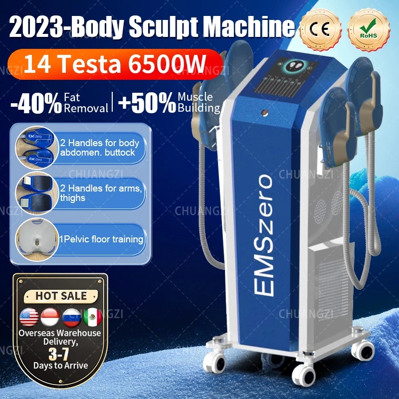 

DLS-EMSLIM NEO 14 Tesla EMSZERO Fitness Machine Muscle Stimul Slim Muscle Body Sculpt Fat Removal Butt Build For Salon