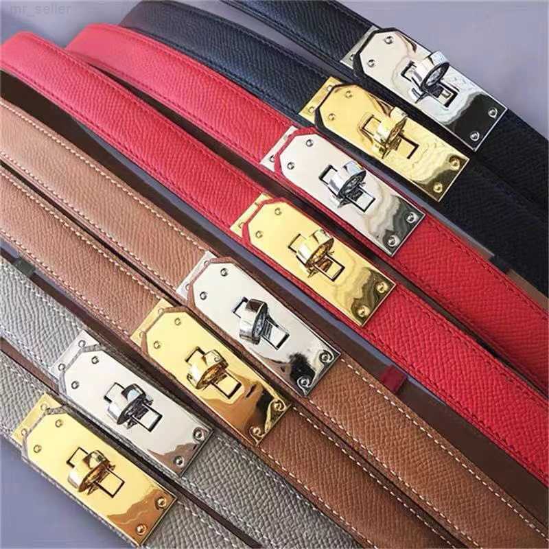 

Belts Designer New Kellies belt fine 2.0 leather women's coat dress simple decoration H, Lavender