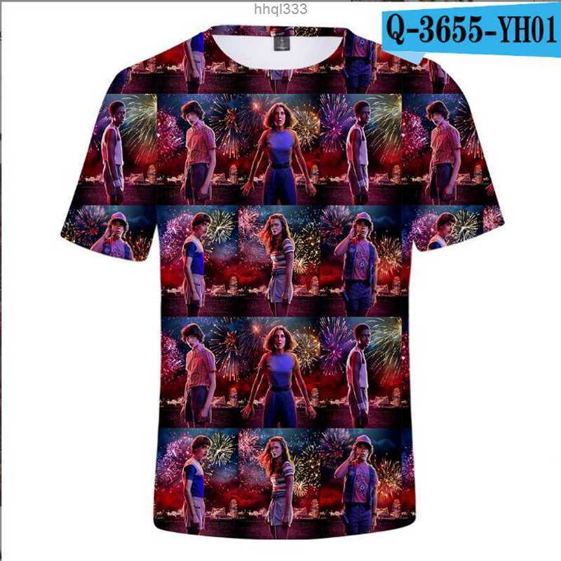 

C72j Edlg Stranger Things 4 Hellfire Club 3d Print Kids T-shirt Boys/girls Casual Tees Streetwear Hip Hop Funny Tshirt Children Clothes, 010