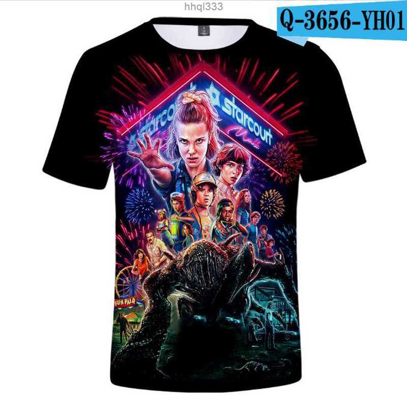 

Kpn6 Edlg Stranger Things 4 Hellfire Club 3d Print Kids T-shirt Boys/girls Casual Tees Streetwear Hip Hop Funny Tshirt Children Clothes, 003