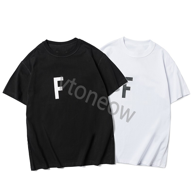 

Designer Men t shirt fashion women t shirts years summer Short ess sleeve Classic Luxury Casual Chest Letter F senior comfortable Pure cotton fears top ofgod, The same as original