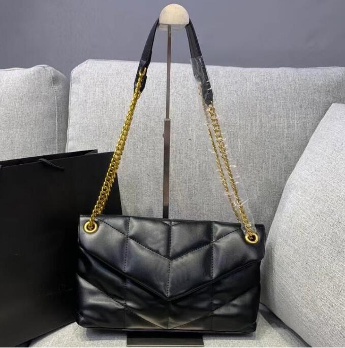 

FASHION WOMEN luxurys loulou designers bags real leather Handbags messenger crossbody chain shoulder bag ENVELOPE MEDIUM CHAIN Telfars BAG Totes