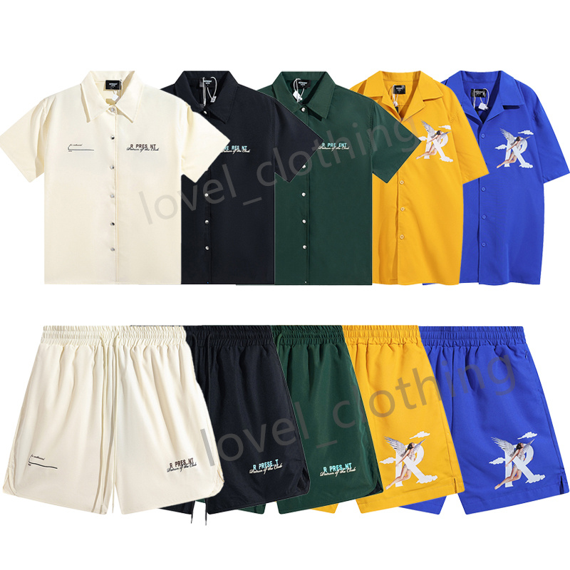 

Designer Mens women T shirts shorts suit Summer tee Fashion leisure loose Cottons High quality Represen Letter print Luxurys tops Clothing Size S-XL