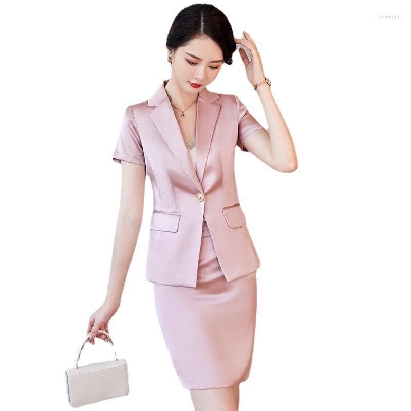 

Two Piece Dress Elegant Summer Formal Women Pantsuits With Pants And Jackets Coat OL Styles Professional Business Trousers Set Blazers, Wine blazer coat