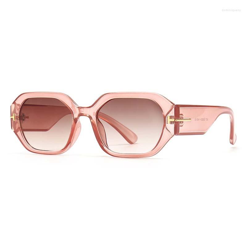 

Sunglasses Square Vintage Women Brand Designer Polygon Sun Glasses Female Fashion Retro Outdoors Gradient