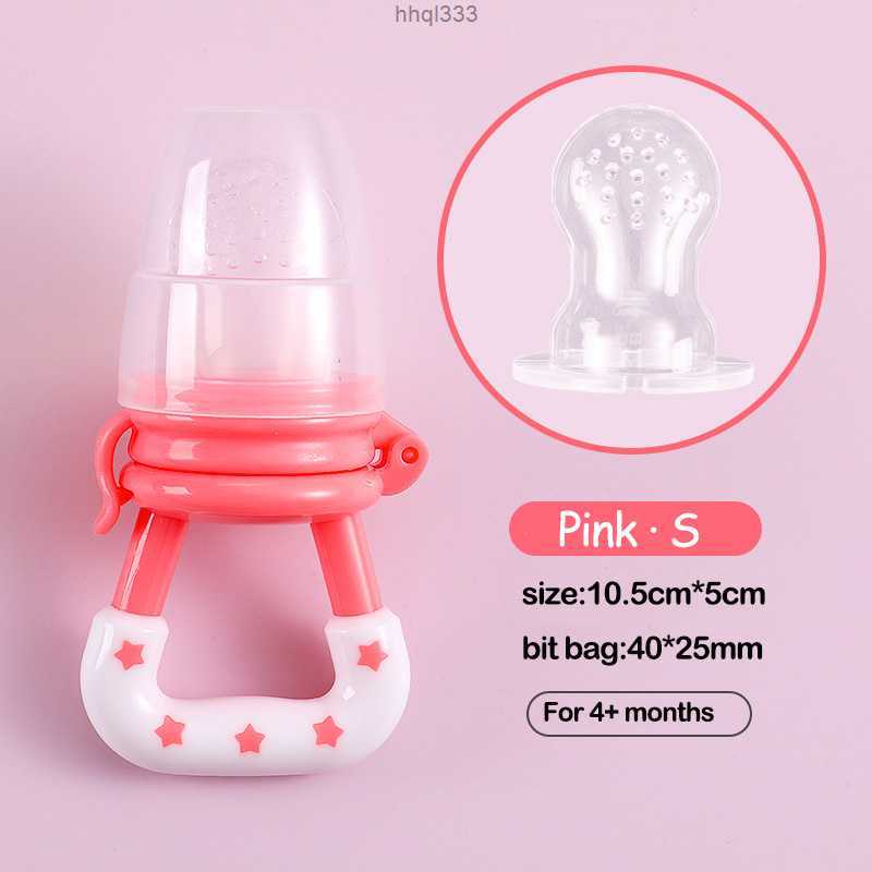 

Duat 1z6x Newborn Feeding Baby Fruit and Vegetable Pacifiers Fruits Complementary Chewy Nipple Mesh Bag Kids Children Feedings