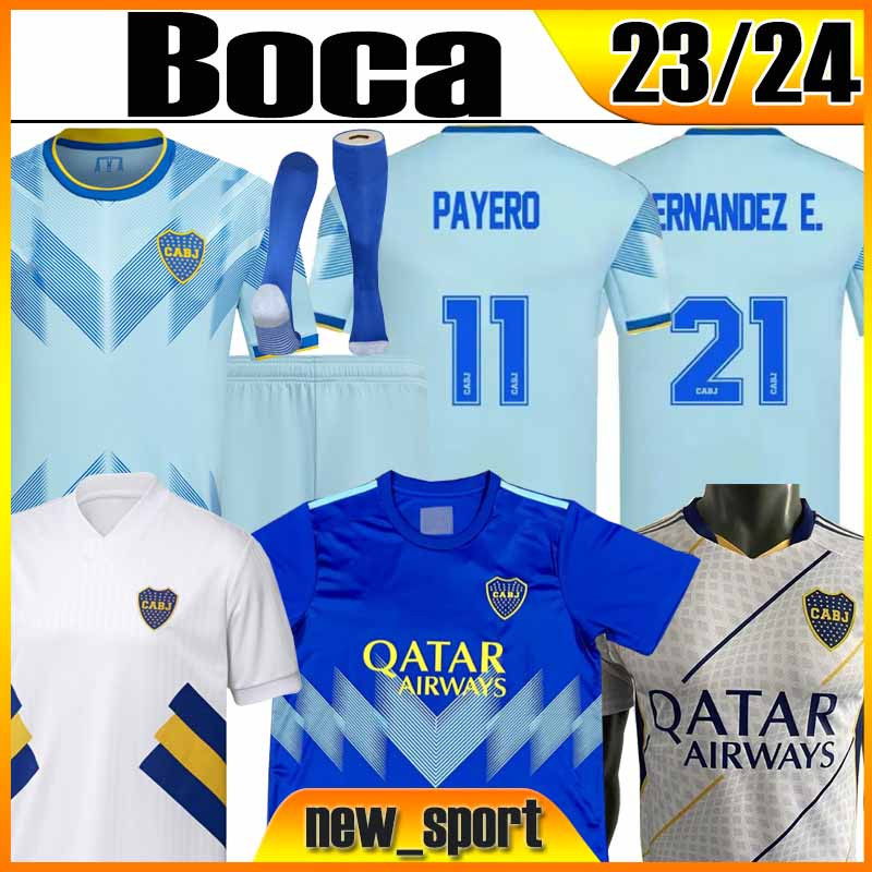 

XXXL 4XL 2023 2024 Boca Juniors soccer jerseys Fans Player version CARLITOS MARADONA TEVEZ DE ROSSI23/24 third jersey MEN KIDS kits SETS football shirt uniforms, 23 24 third