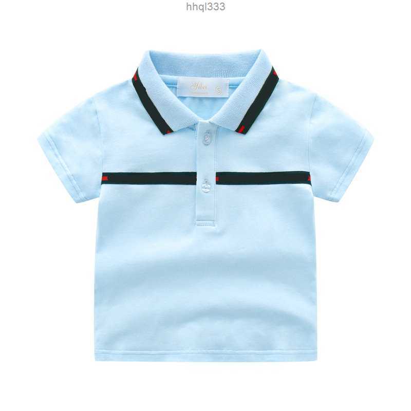 

6msj Srau Summer Baby Boys Polo Shirts Fashion Kids Short Sleeve t Shirt Boy Tops Turndown Collar Children Clothes 2-6years, 03
