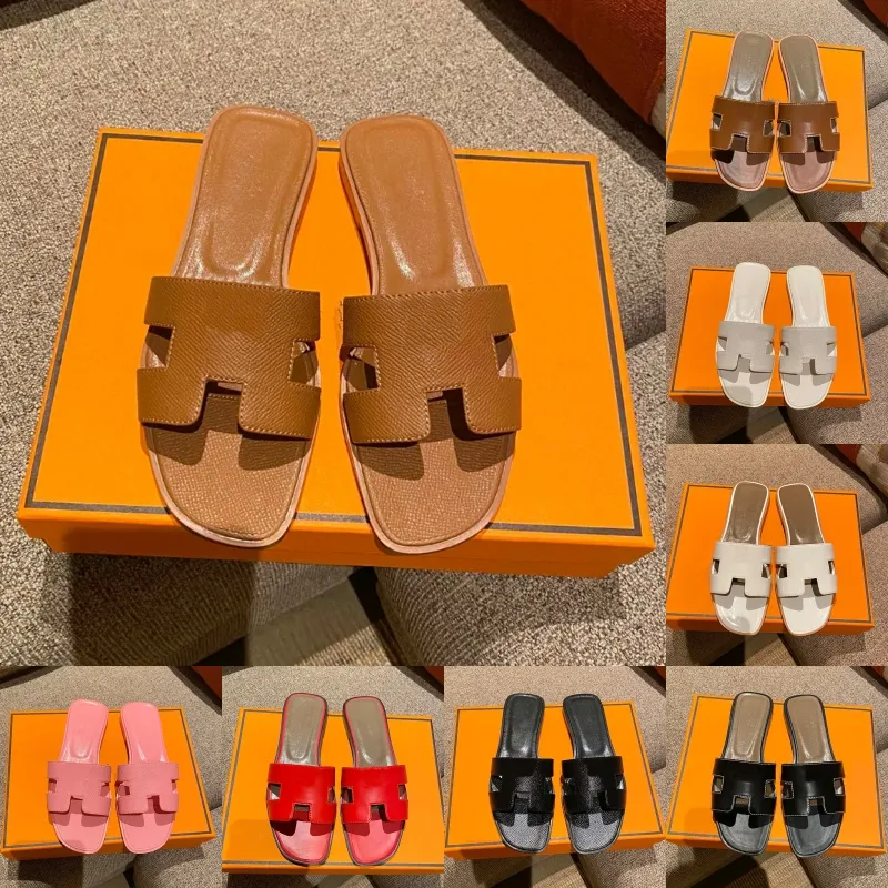 

Women Designer Slipper Slides Sandal Summer Sandals Shoes Men Classic Brand Beach Slides Casual woman Outside Slippers Sliders Beach Leather No Box, 13