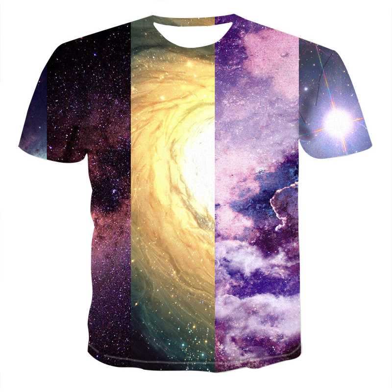 

Men's t Shirts 3d Print-ed Shirt Full Color Vortex Star Tshirts Shorts Sleeved Casual Style Tees 5XNRF, Txu327