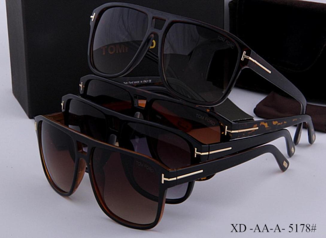

Luxury Top Qualtiy New Fashion 5178 Tom Sunglasses For Man Woman Erika Eyewear Ford Designer Brand Sun Glasses With Original Box t9113804