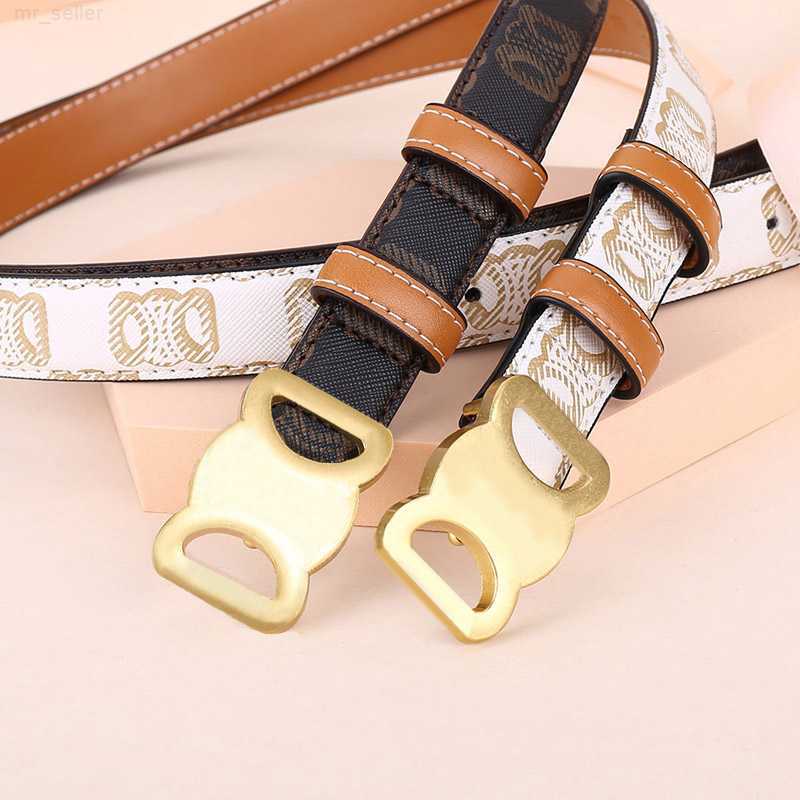 

Belt Designer for Women The same BLACKPINK lisa Genuine leather cowhide Width 2.5cm Designer belt Bronze buckle Silver Women's belt Cintura, Multi