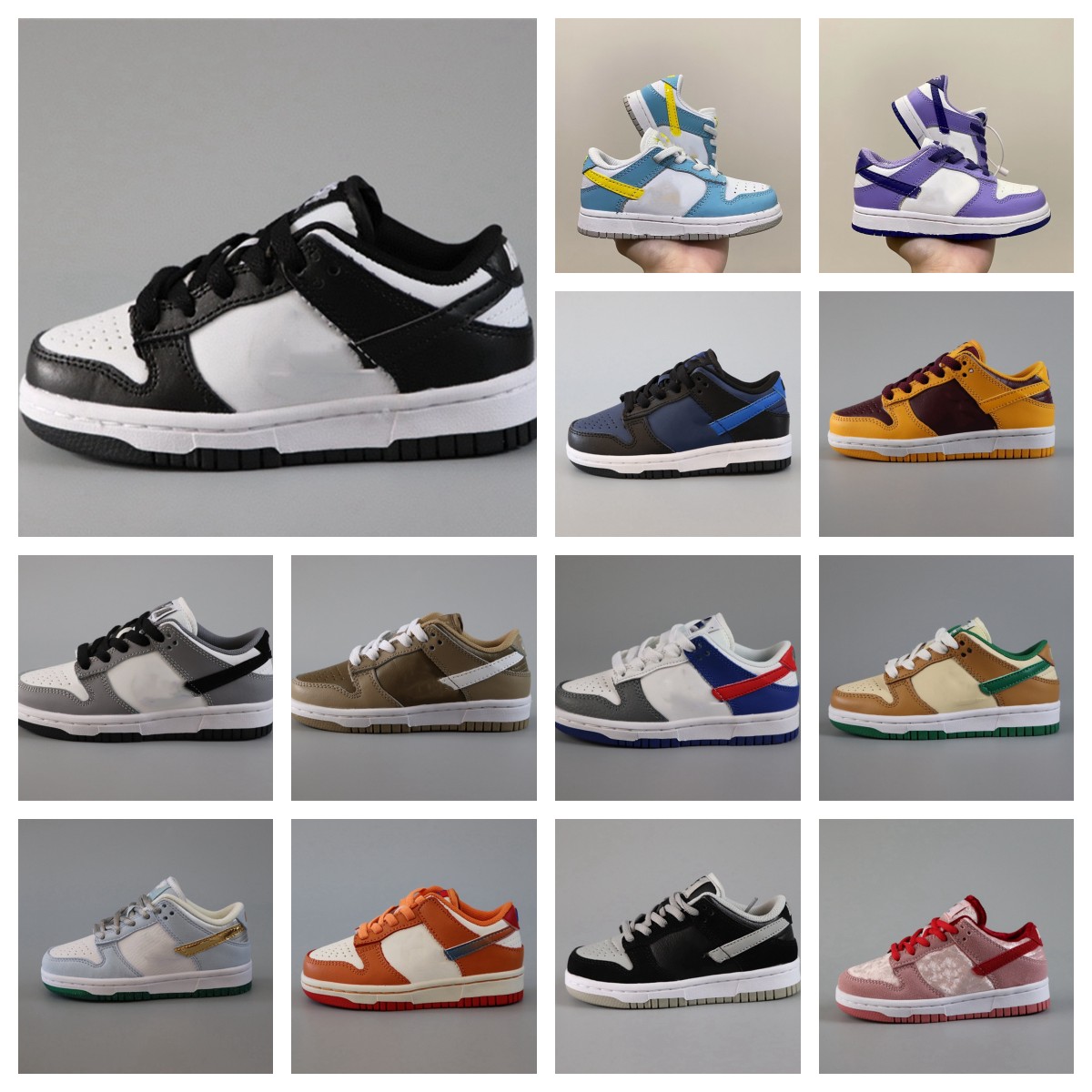 

Newest Designer Kids shoes jumpman 1 1s Lows TD Mesh shoes Summer Toddler Running basketball Breathable Shoes Baby kid Black blue Outdoor Sports Athletics sneakers, As picture