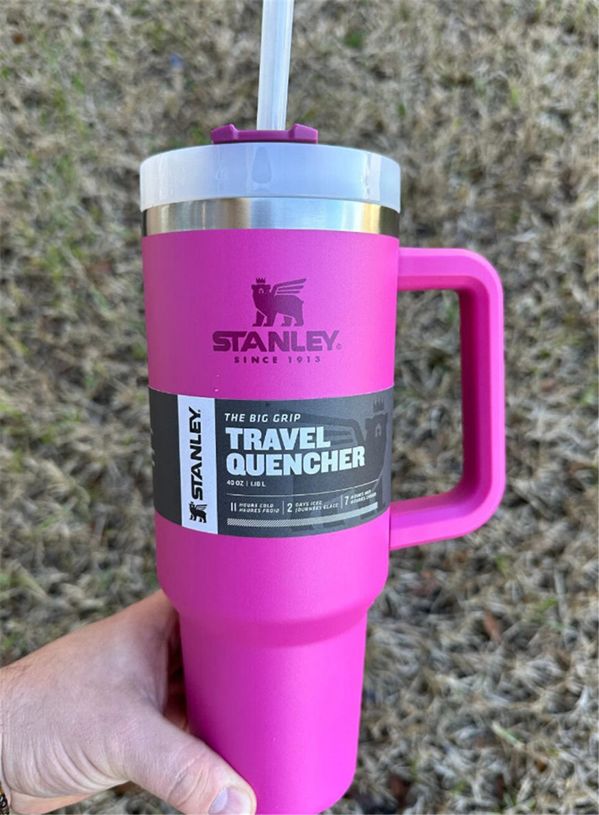 

Stanley 40oz Mug Tumbler With Handle Insulated Tumblers Lids Straw Stainless Steel Coffee Termos Cup With logo Wholesale 0302