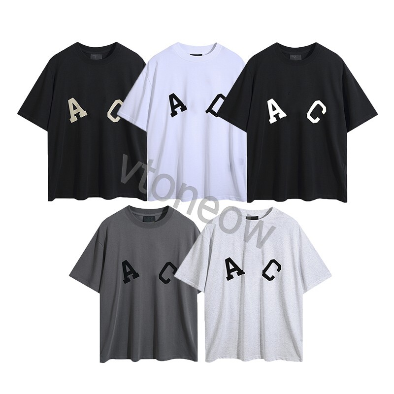 

Fashion Mens Designer T Shirt High Quality Womens Letter Print Short Sleeve ess Round Neck Cotton Tees FOg Polo Size -2XL, The same as original