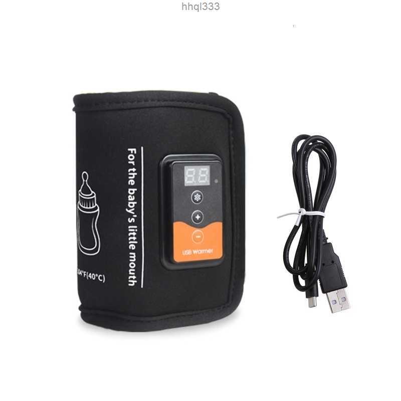 

1ark 3ime Bottle Warmers Sterilizers# Usb Baby Portable Travel Milk Feeding Heating Cover 221104