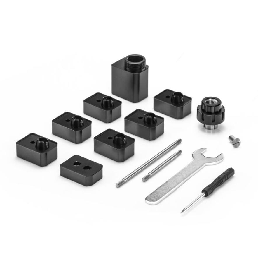 

Tactical DIY Modular 7075Aluminum 12x28 Square Single Core Monocore Mini Cleaning Tube Filter 22 135x1LH Adapter 22LR4188449, Black