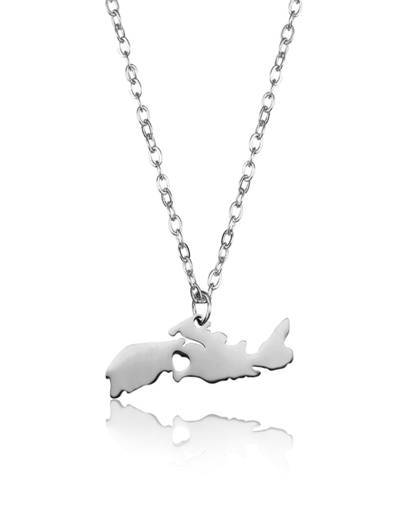 

Canada Map Nova Scotia Pendant Necklaces Charm Country Necklace Rose Gold Stainless Steel Love Hometown Gift Women Jewelry Wholesa6434790