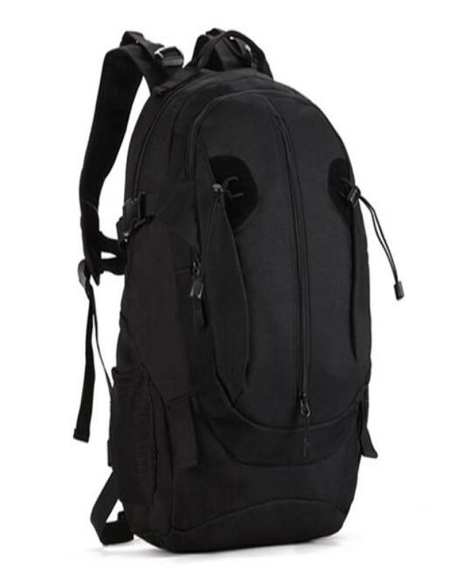 

Backpack Men039s Bags 40 L Tourism Waterproof 3P Students Bag Military Backpacking Casual High Quality Camouflage Back5874748, Black