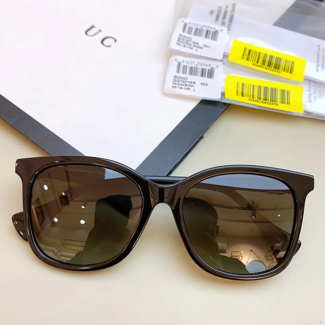 

2023 Luxury Fashion Classic Sunglasses For Men Metal Square Gold Frame UV400 Unisex Designer Vintage Style Attitude Sunglasses Protection Eyewear With Box