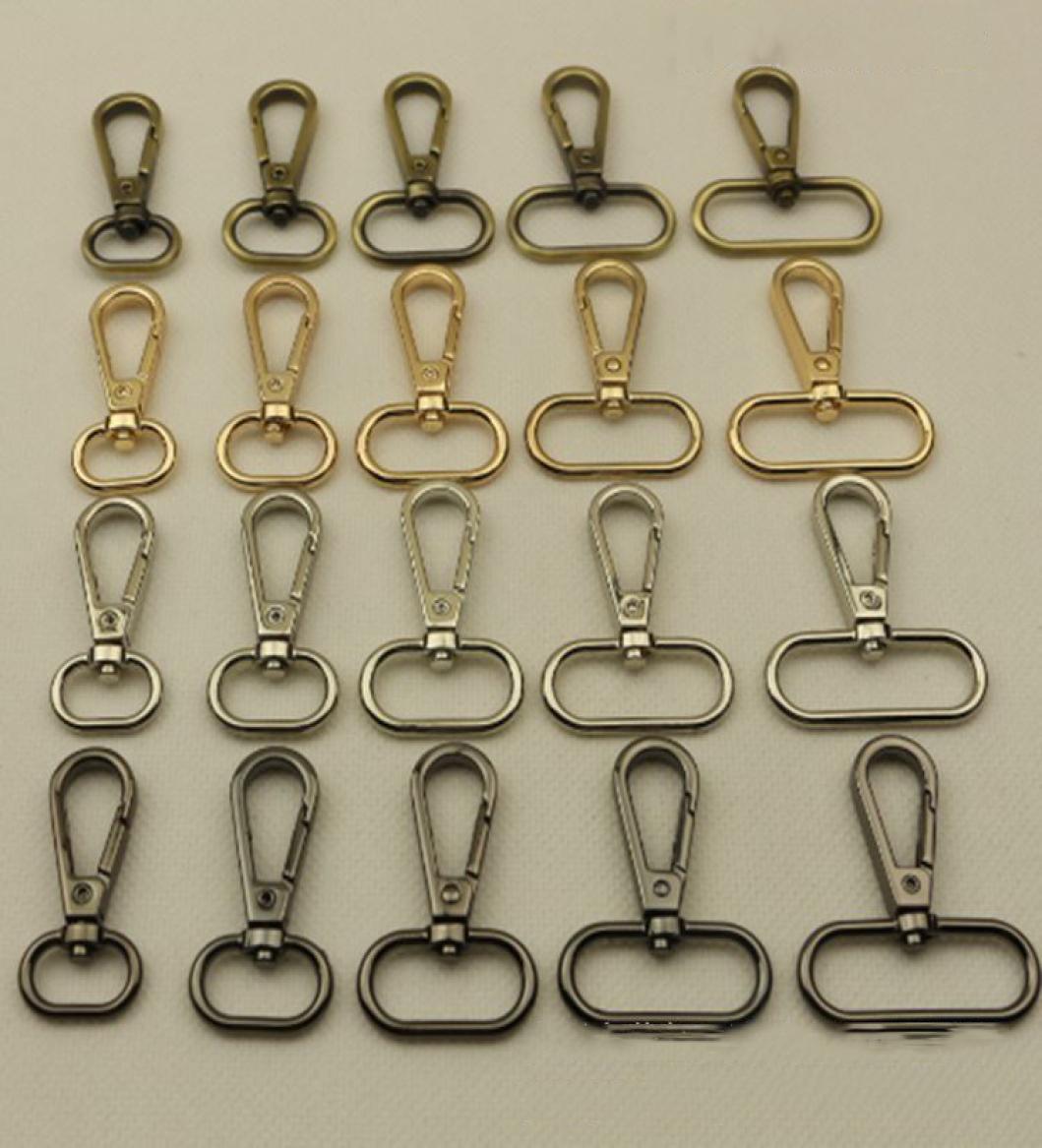 

Metal Bags Strap Buckles Lobster Clasp Collar Carabiner Snap Hook DIY KeyChain Bag Part Accessories BA3352091146