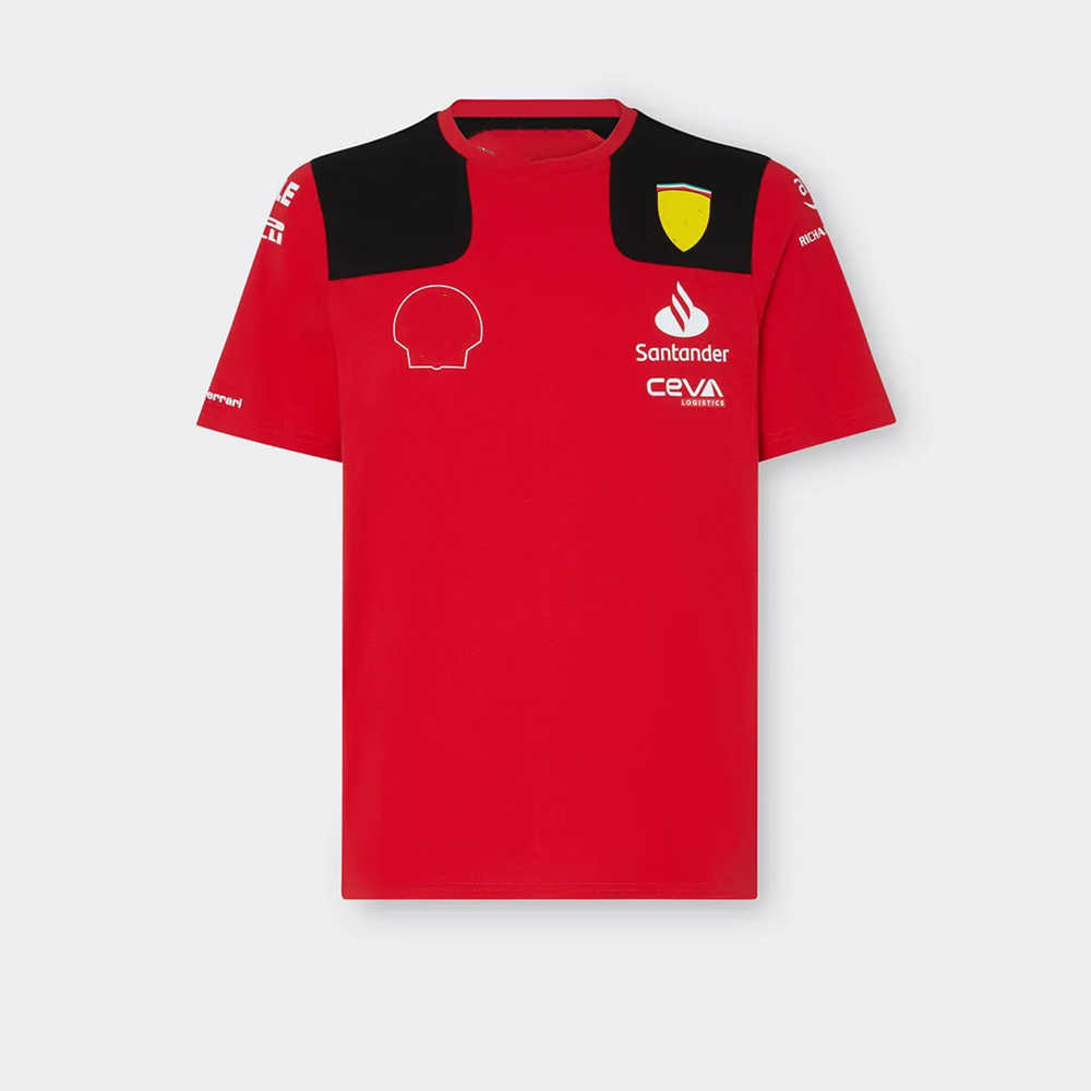 

2023 Summer Men's Short Sleeve t Shirt T-shirts F1 Racing Team New Ferra Suit Spanish Sainz 55 Round Neck Personalized Custom Id Oversized Top 6nr6, Etsrb2311112